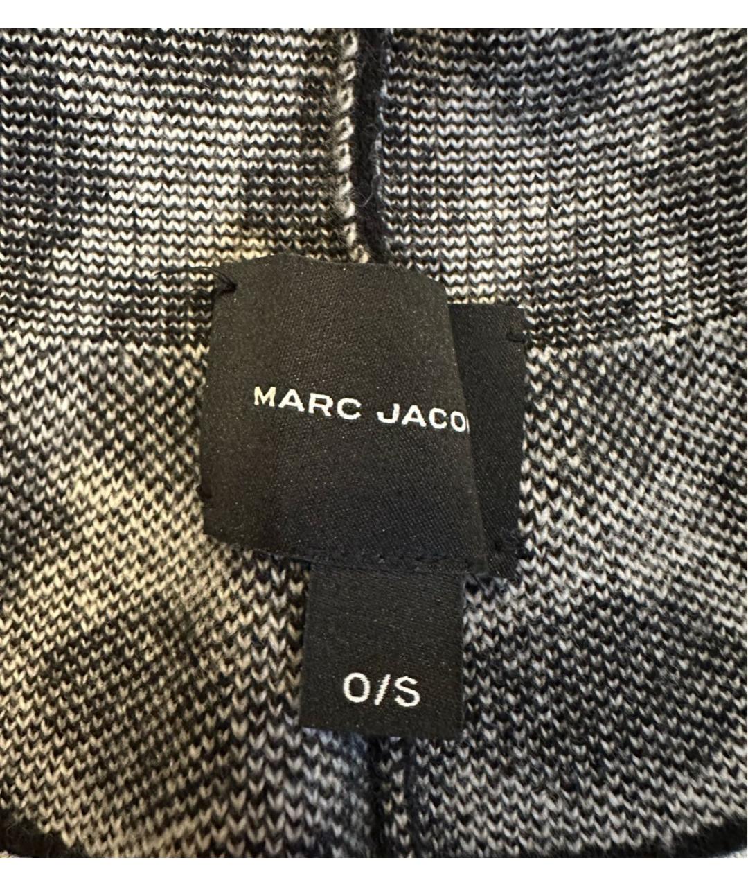 MARC JACOBS Черный шерстяной капюшон, фото 4