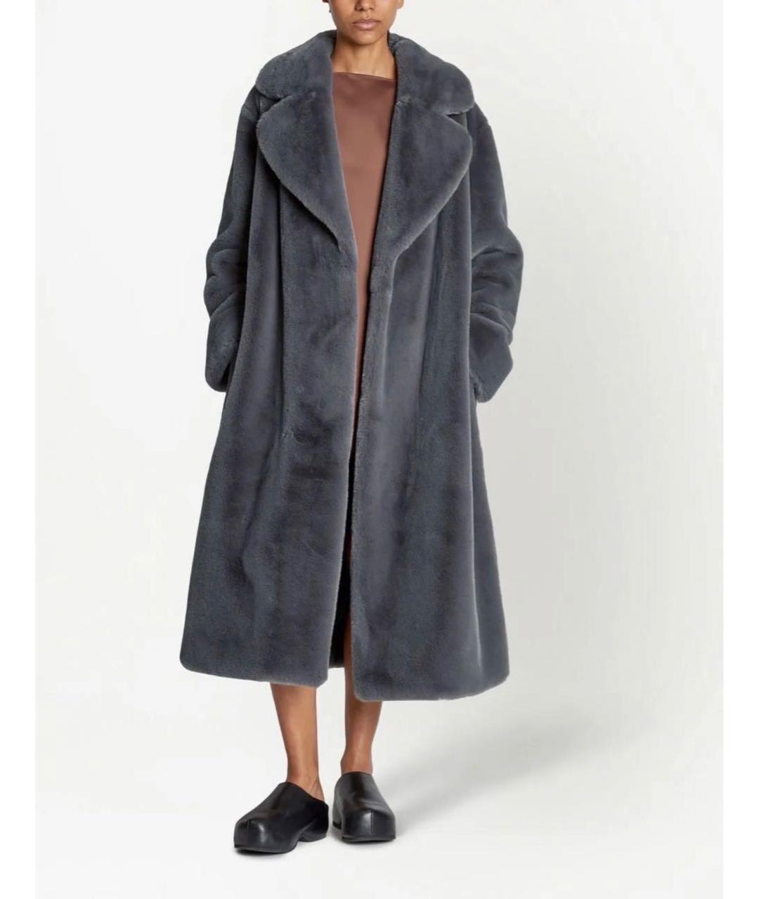 PROENZA SCHOULER Серая шуба, фото 2