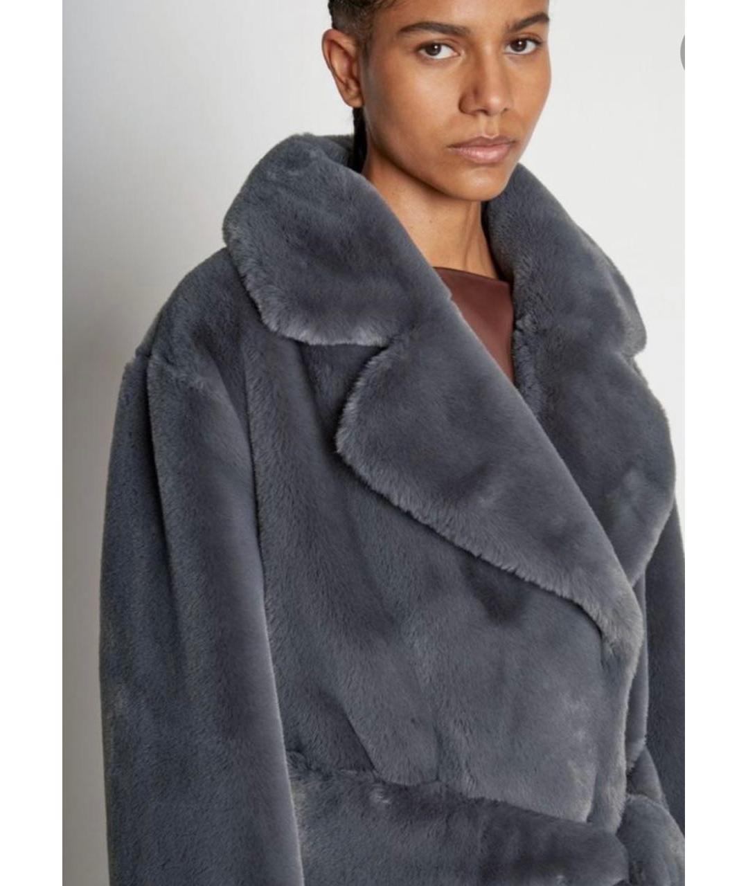 PROENZA SCHOULER Серая шуба, фото 5