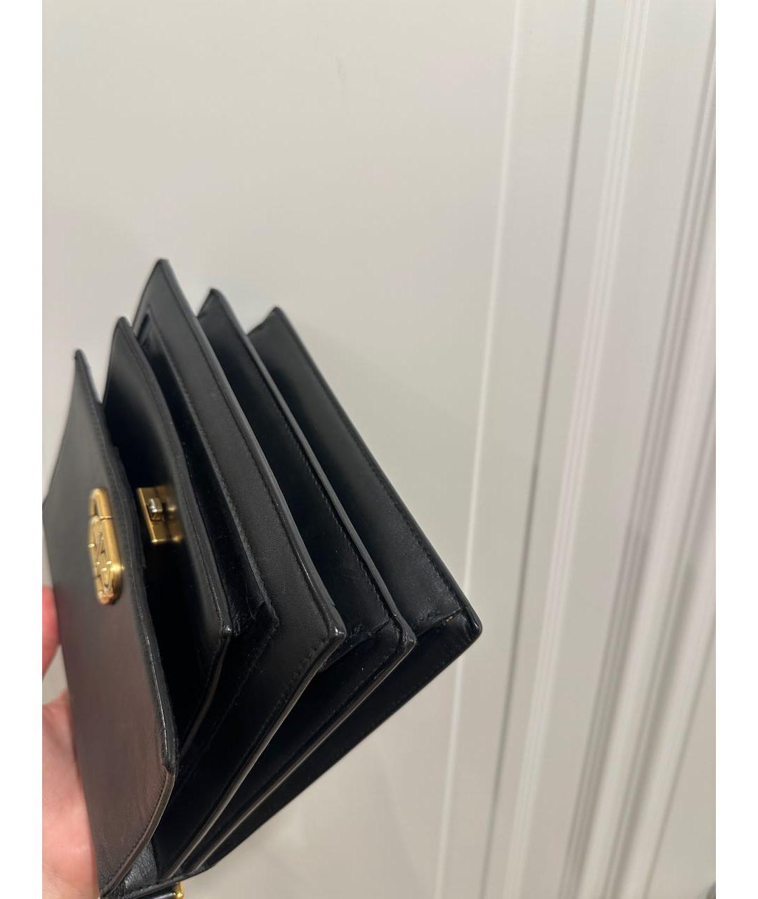 BALENCIAGA Черная кожаная сумка через плечо, фото 5