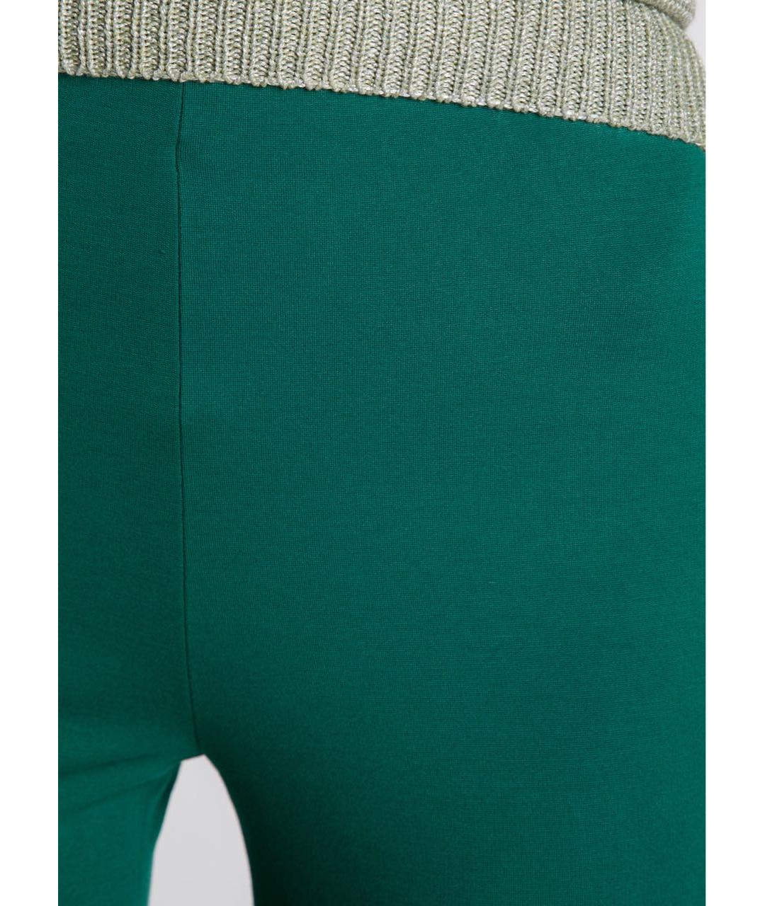 MISSONI Зеленые вискозные леггинсы и велосипедки, фото 4