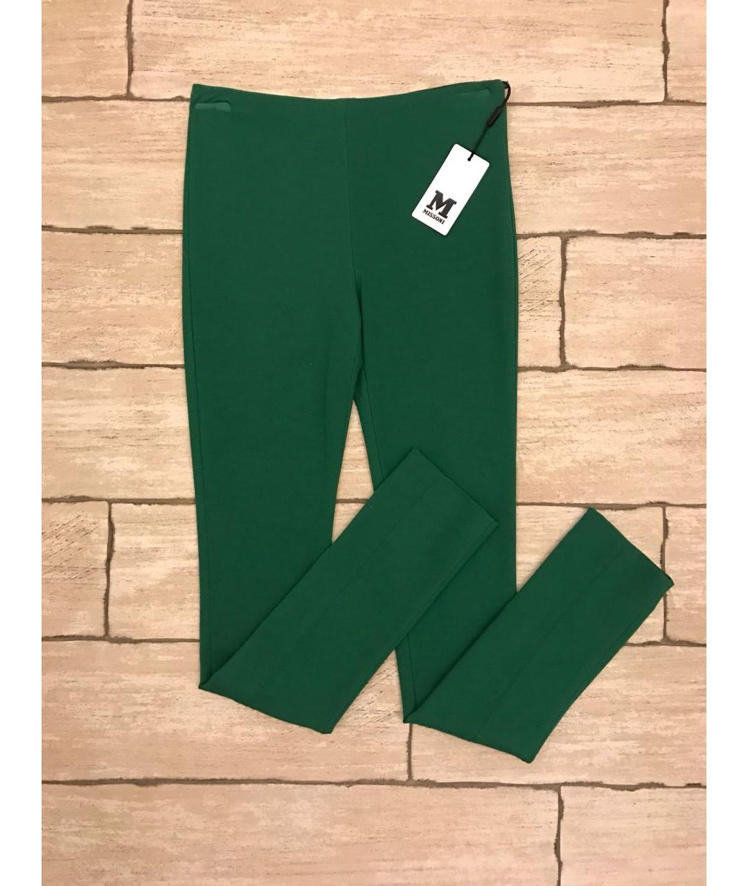 MISSONI Зеленые вискозные леггинсы и велосипедки, фото 6