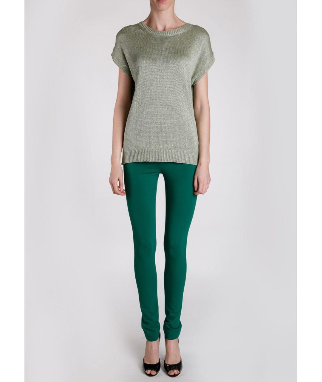 MISSONI Зеленые вискозные леггинсы и велосипедки, фото 5