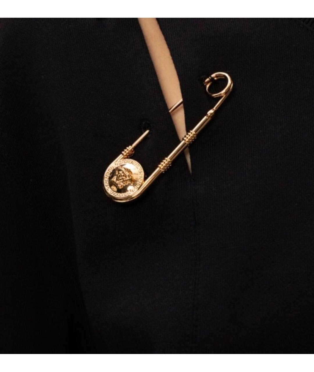 VERSACE Золотая металлическая булавка / брошь, фото 6