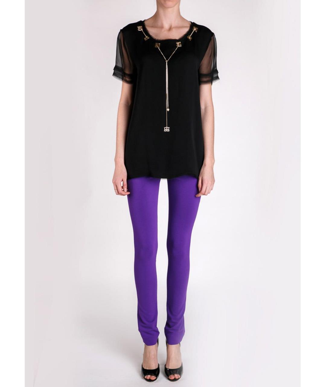 MISSONI Фиолетовые вискозные леггинсы и велосипедки, фото 2
