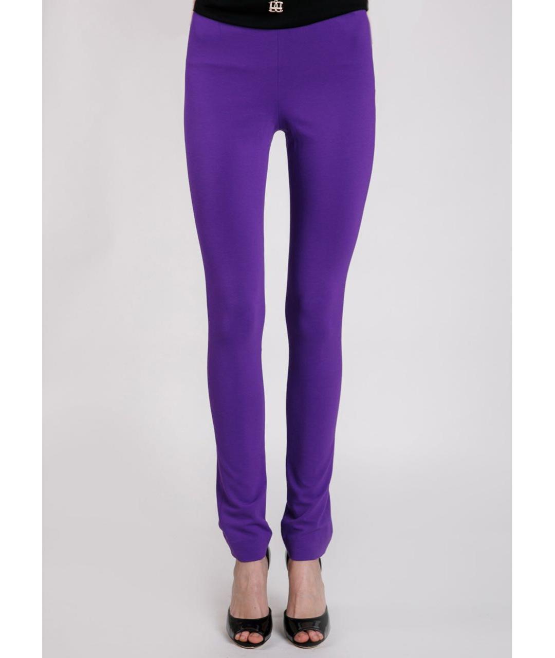 MISSONI Фиолетовые вискозные леггинсы и велосипедки, фото 3
