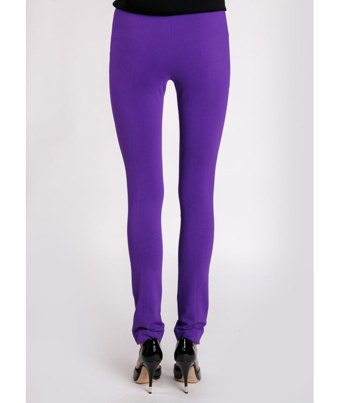 MISSONI Фиолетовые вискозные леггинсы и велосипедки, фото 4