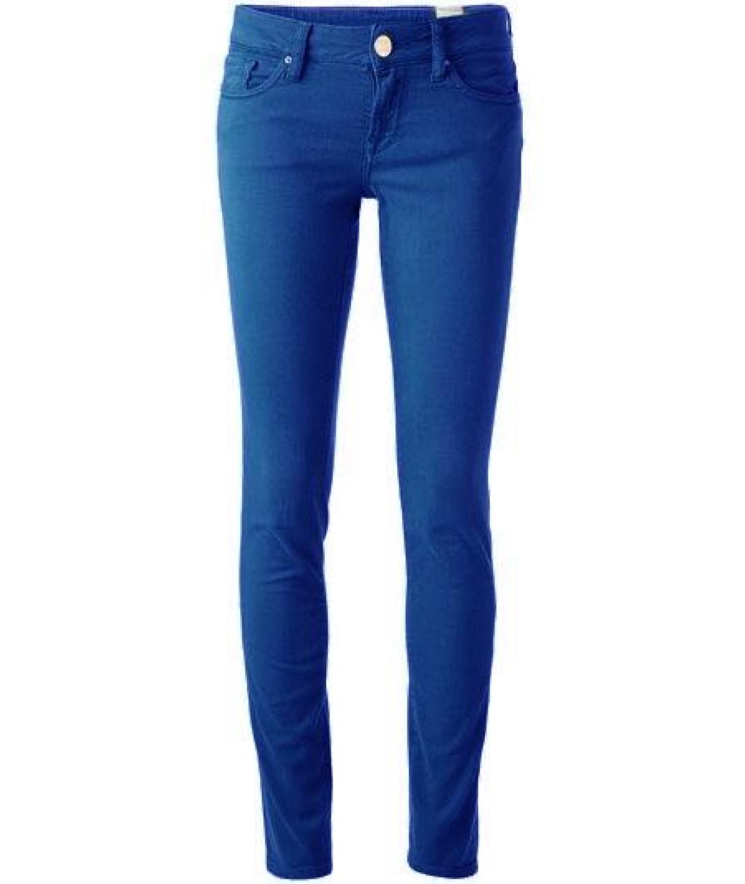 MISSONI Синие хлопко-эластановые джинсы слим, фото 9