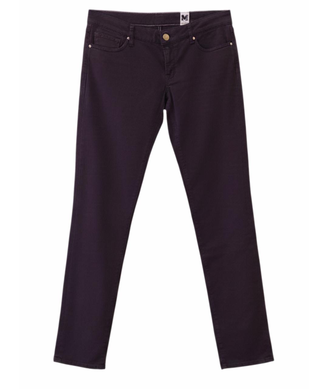 MISSONI Фиолетовые хлопко-эластановые джинсы слим, фото 1