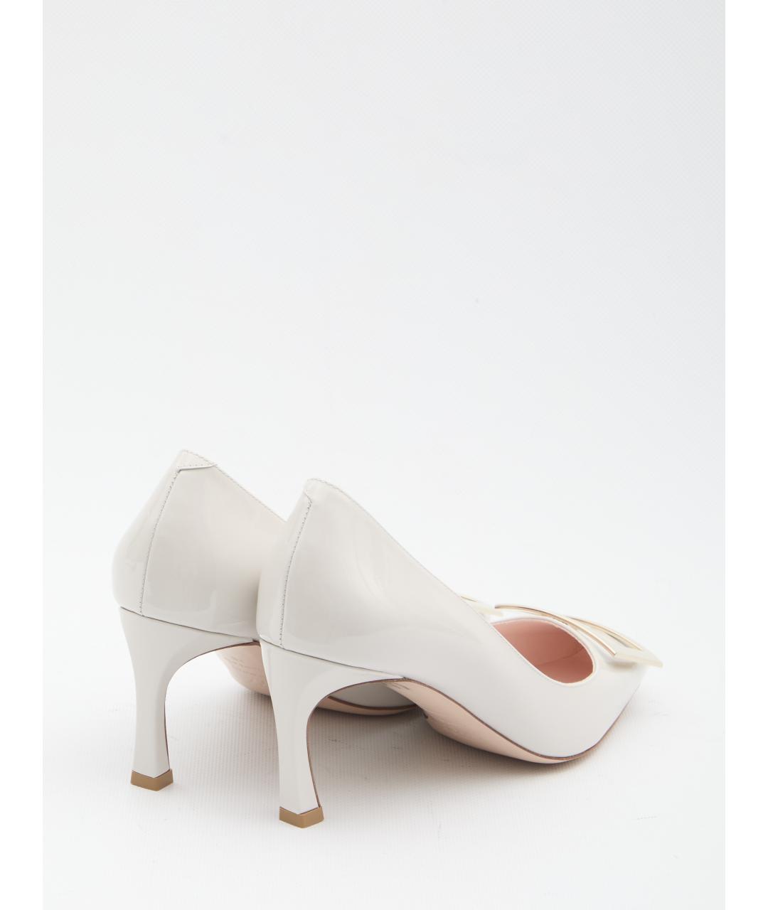 ROGER VIVIER Серые кожаные туфли, фото 3