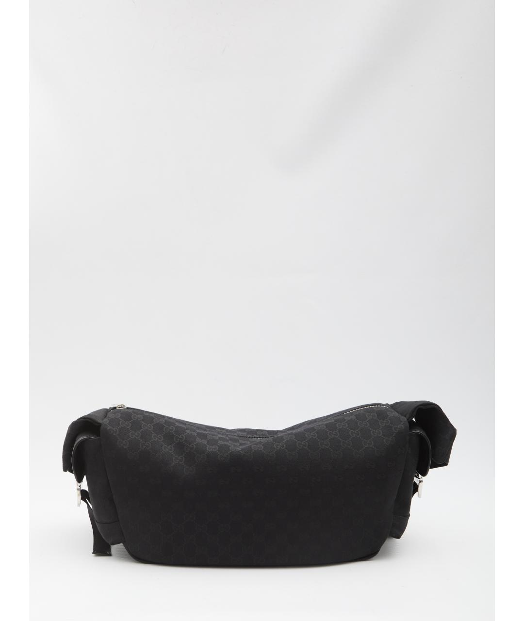 GUCCI Черная синтетическая сумка на плечо, фото 2