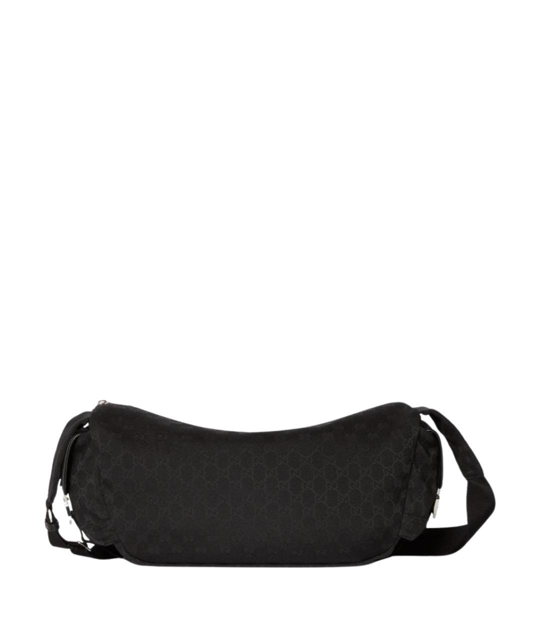 GUCCI Черная синтетическая сумка на плечо, фото 1