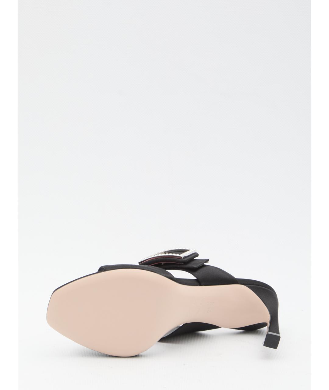 ROGER VIVIER Черные мюли, фото 4