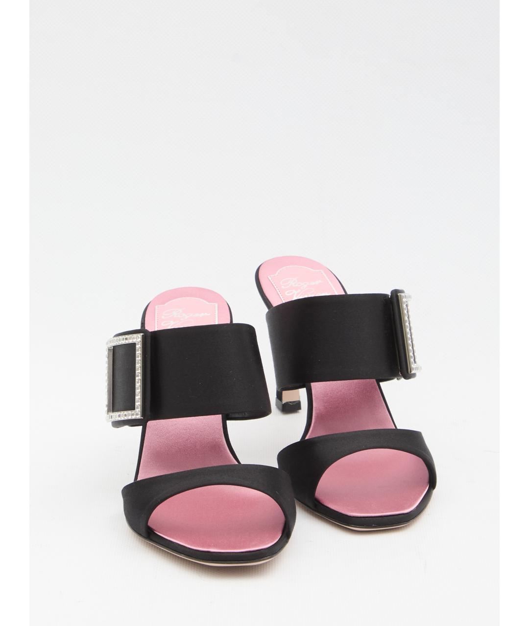 ROGER VIVIER Черные мюли, фото 5