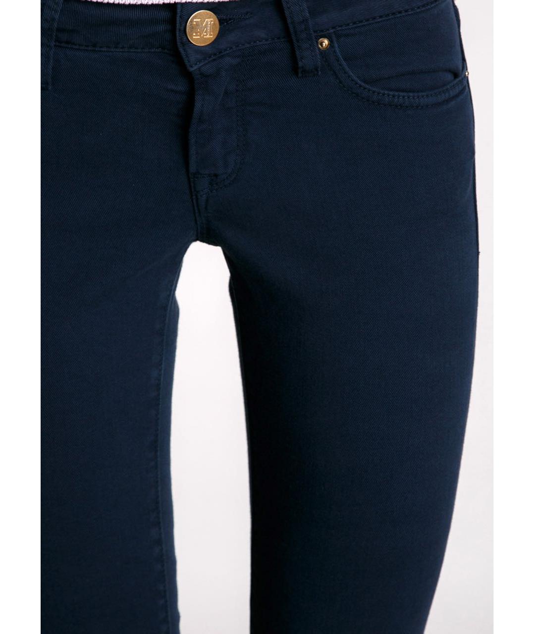 MISSONI Темно-синие хлопко-эластановые джинсы слим, фото 5