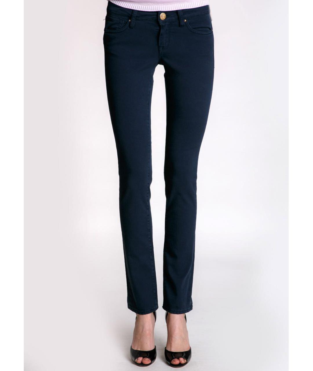 MISSONI Темно-синие хлопко-эластановые джинсы слим, фото 3