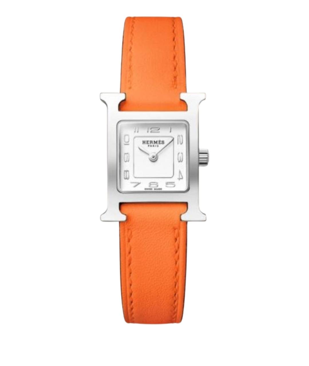 HERMES Серебряные металлические часы, фото 1