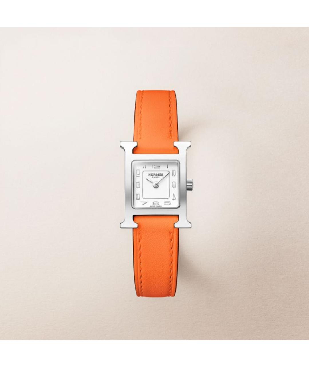 HERMES Серебряные металлические часы, фото 4