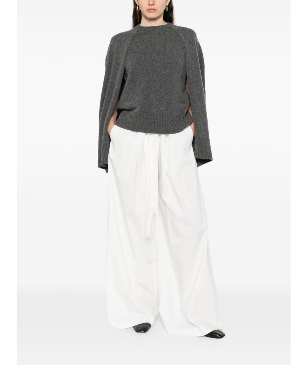 TOTEME Серый кашемировый джемпер / свитер, фото 2