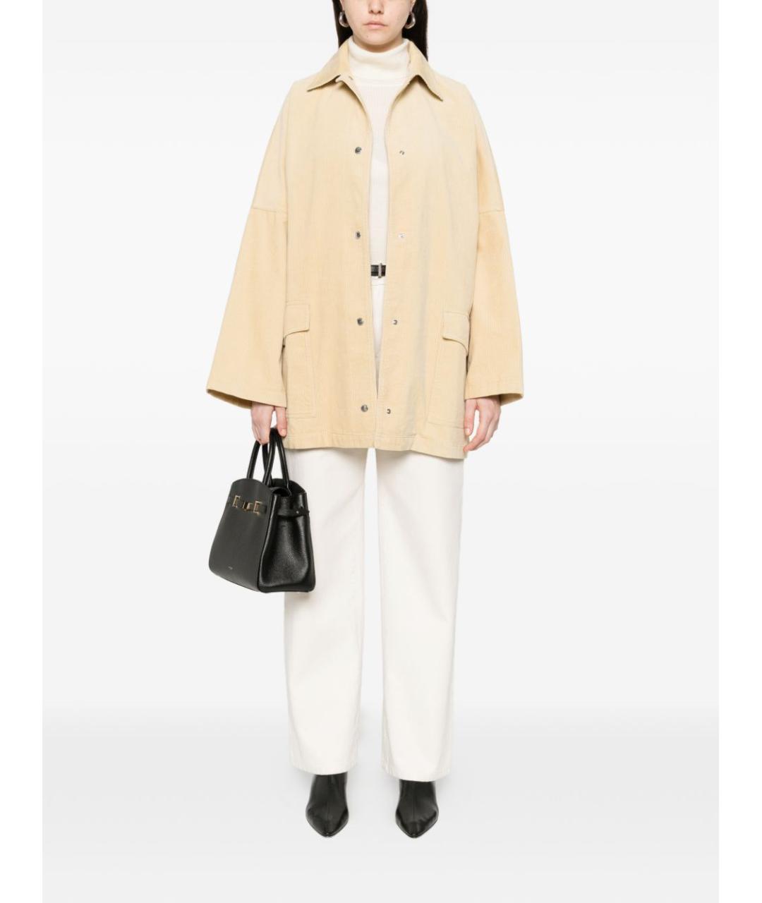 TOTEME Бежевая хлопковая куртка, фото 2