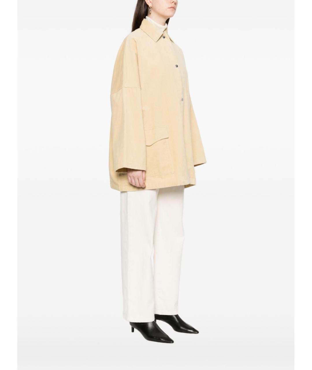 TOTEME Бежевая хлопковая куртка, фото 4