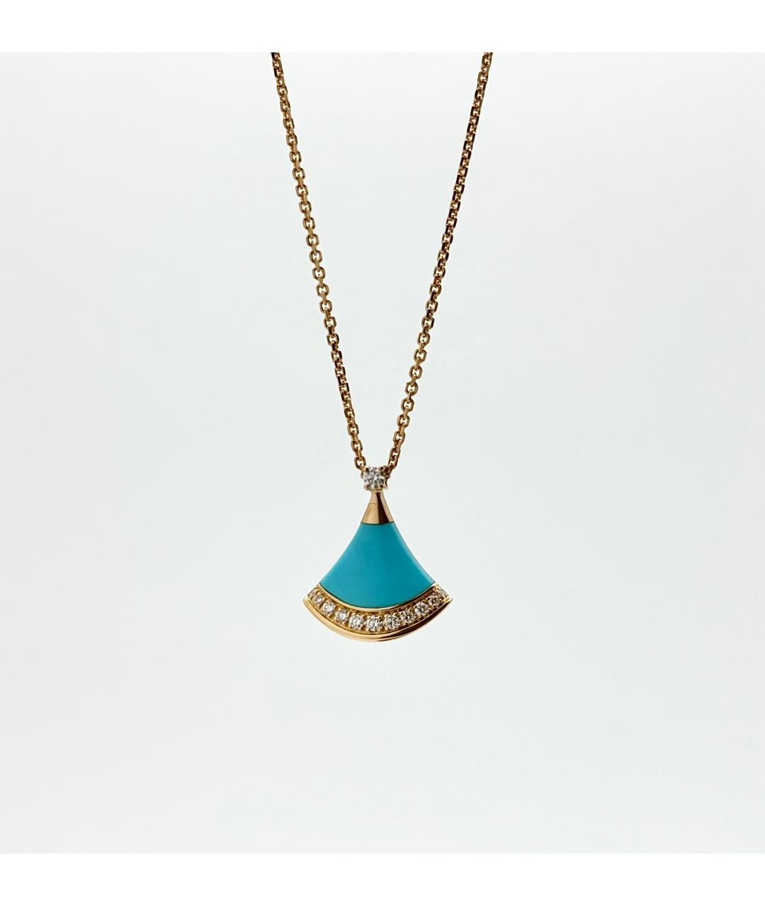 BVLGARI Золотое колье из желтого золота, фото 6