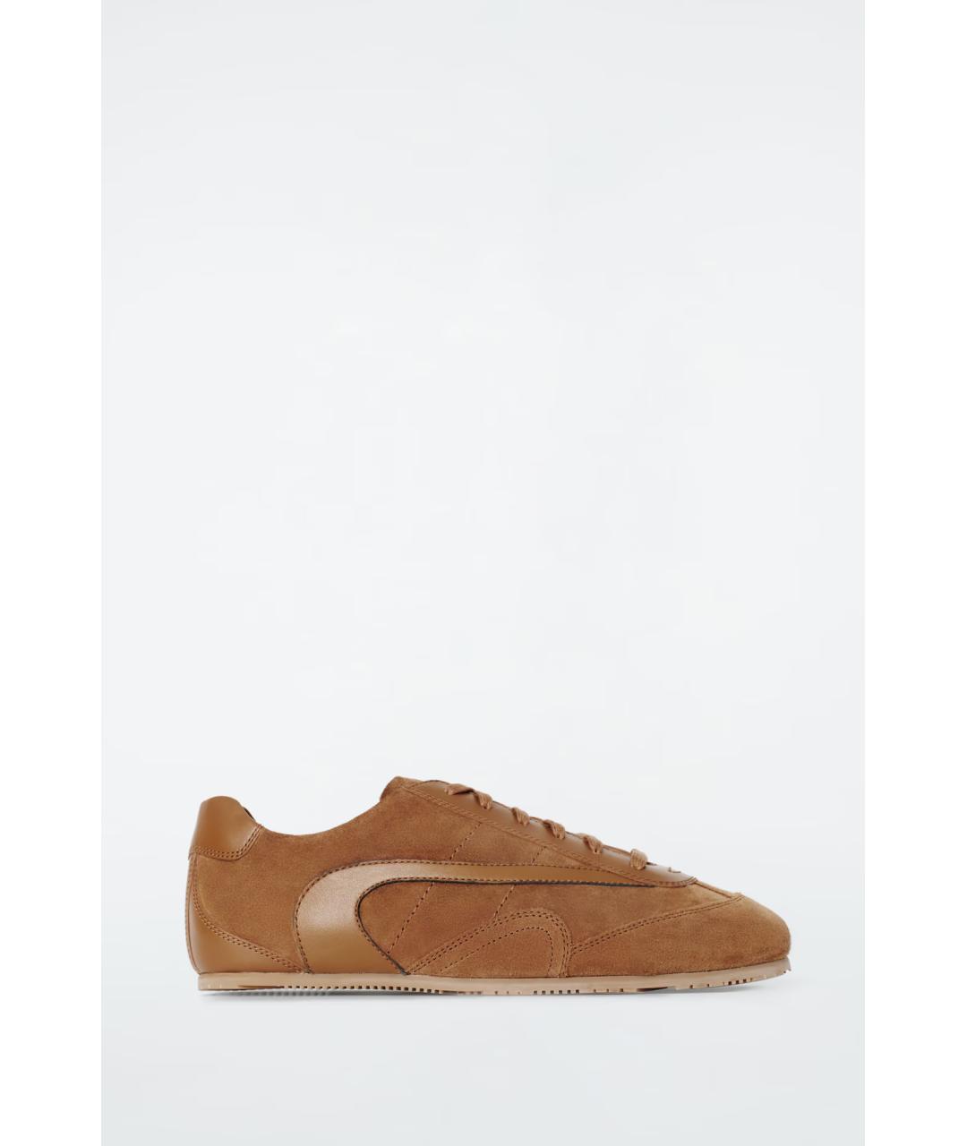 COS Коричневые замшевые кеды, фото 10