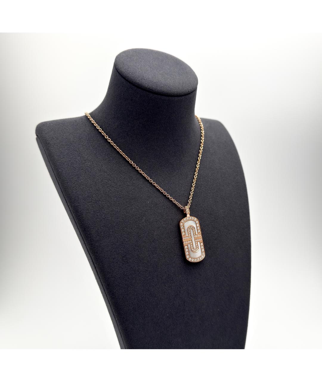 BVLGARI Золотое колье из розового золота, фото 2