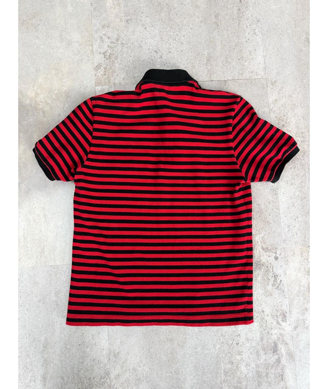 GUCCI Мульти хлопковое поло с коротким рукавом, фото 2