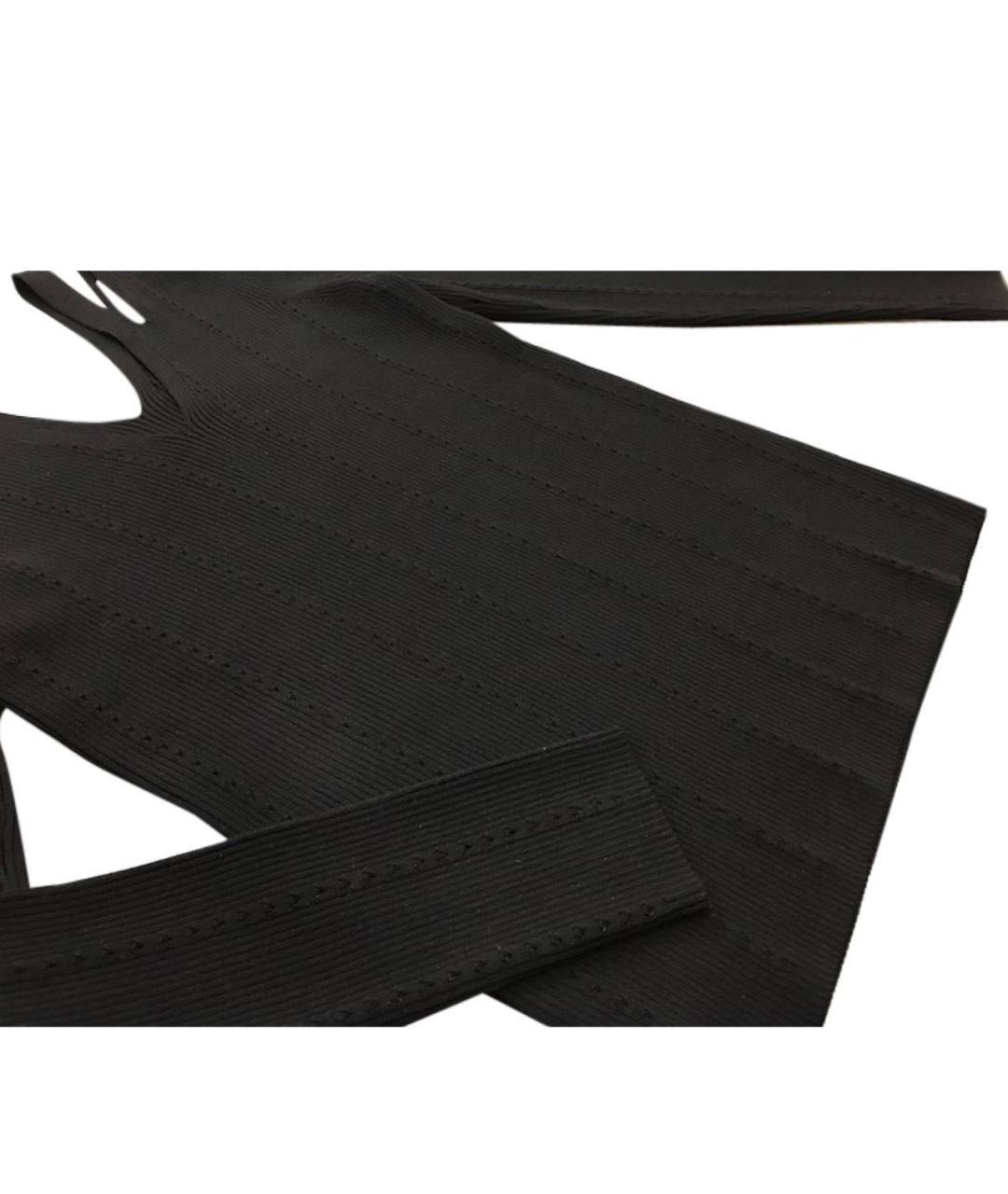 SANDRO Черный вискозный джемпер / свитер, фото 5