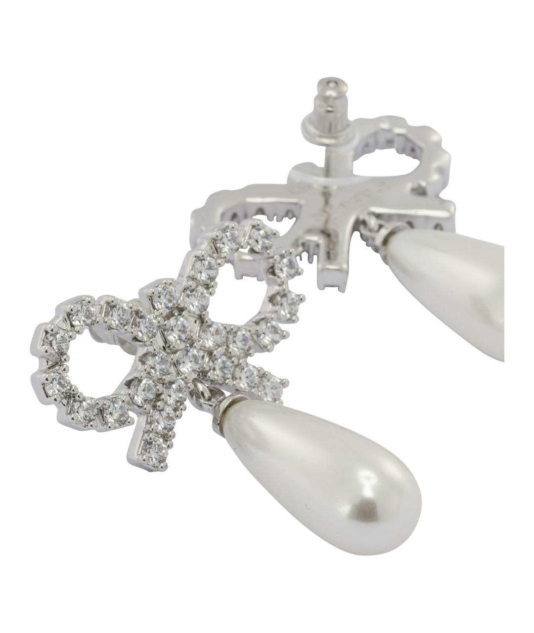 SELF-PORTRAIT Серебряные металлические серьги, фото 2