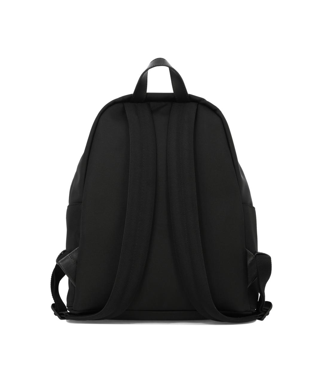 MONCLER Черный синтетический рюкзак, фото 3