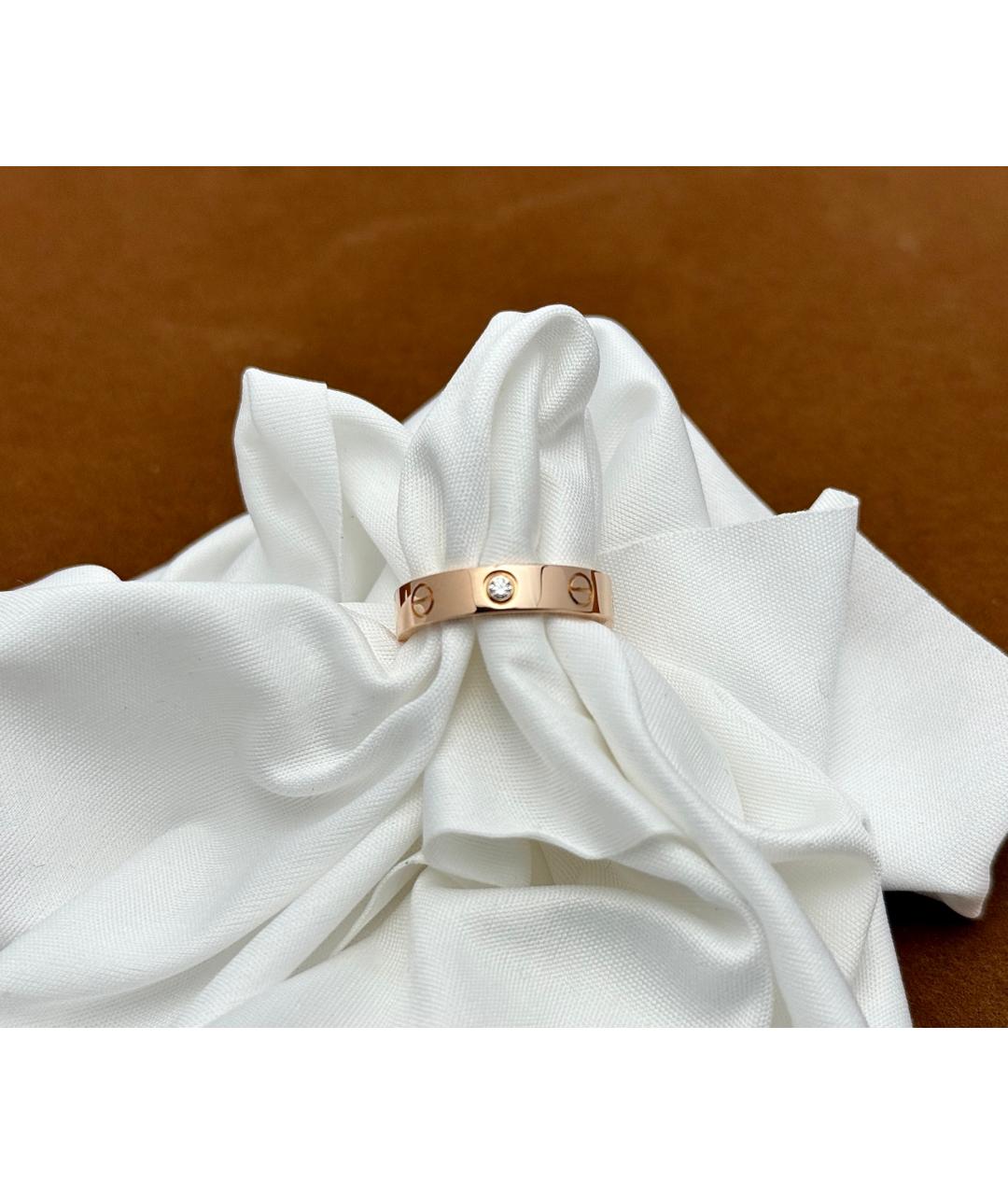CARTIER Золотое кольцо из розового золота, фото 2