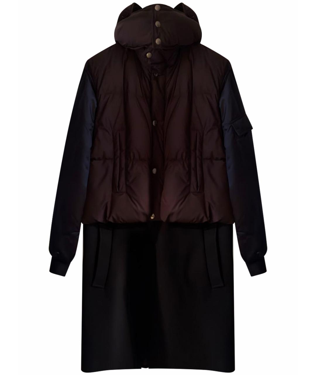 GIVENCHY Темно-синяя шерстяная парка, фото 1