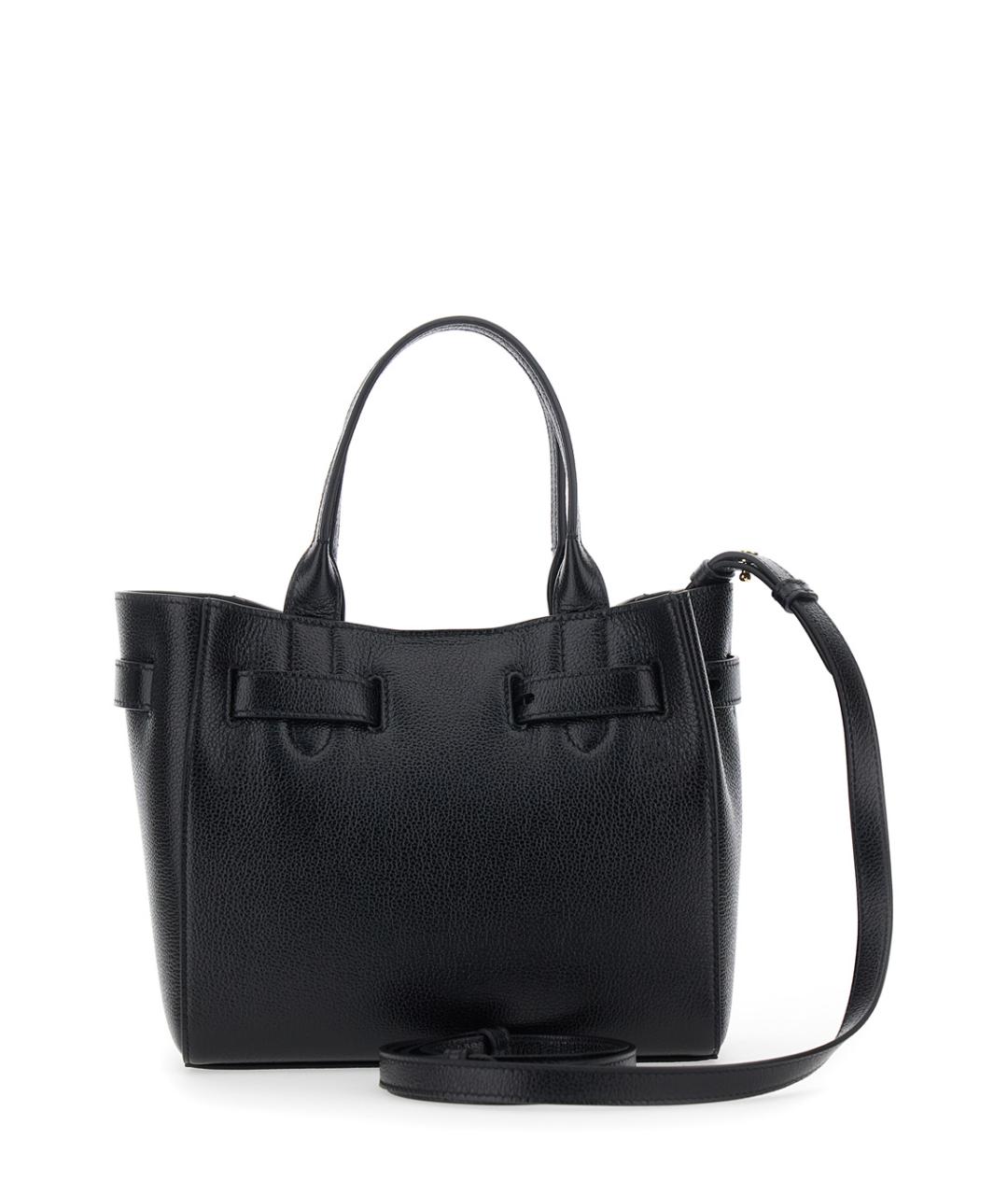 TOM FORD Черная кожаная сумка тоут, фото 2