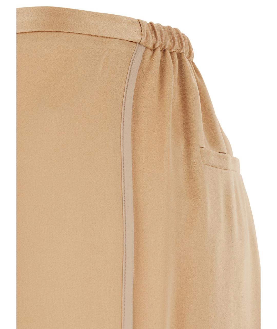 FORTE FORTE Бежевые прямые брюки, фото 3