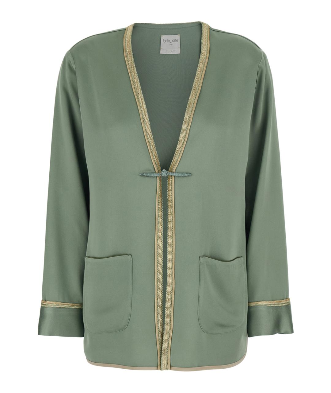 FORTE FORTE Зеленый жакет/пиджак, фото 1