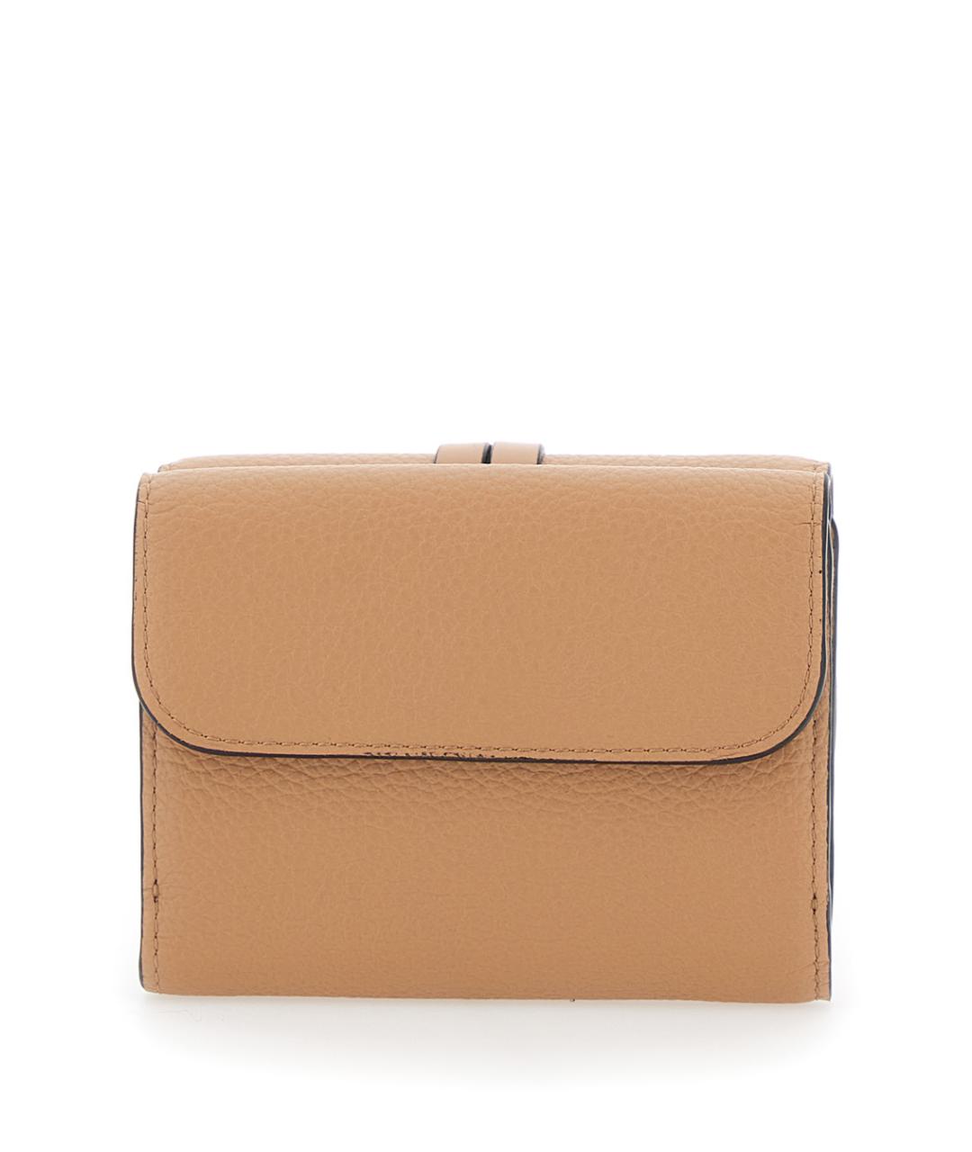 CHLOE Розовый кожаный кошелек, фото 2