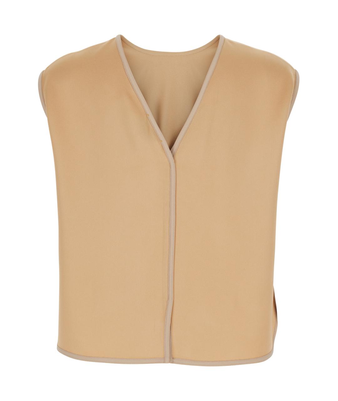 FORTE FORTE Бежевая блузы, фото 2