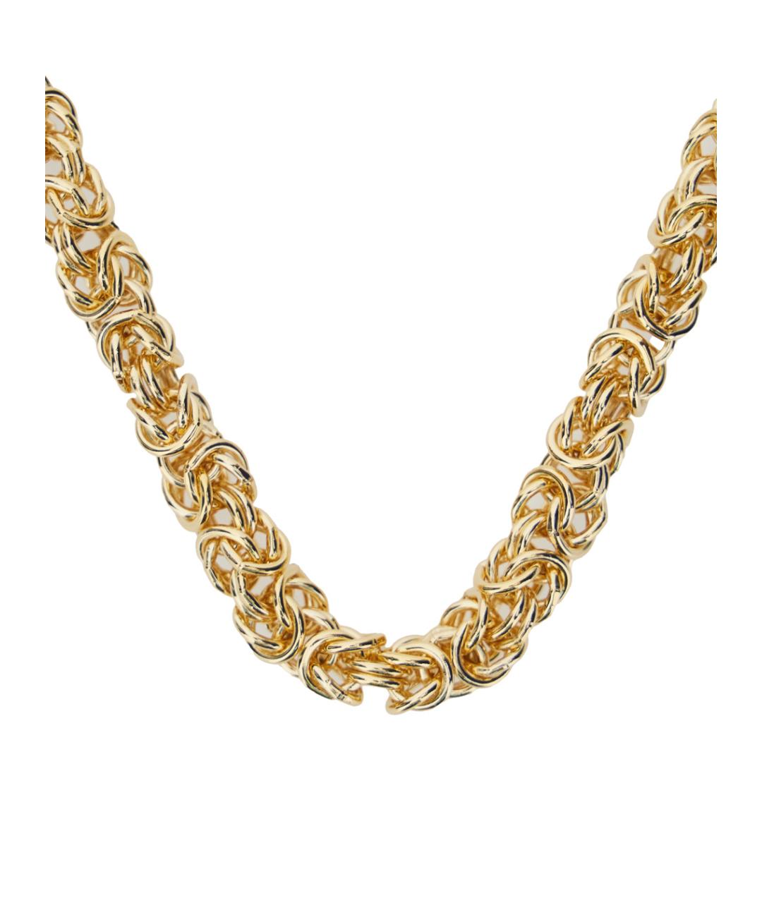 SEMICOUTURE Золотая латунная цепочка, фото 2