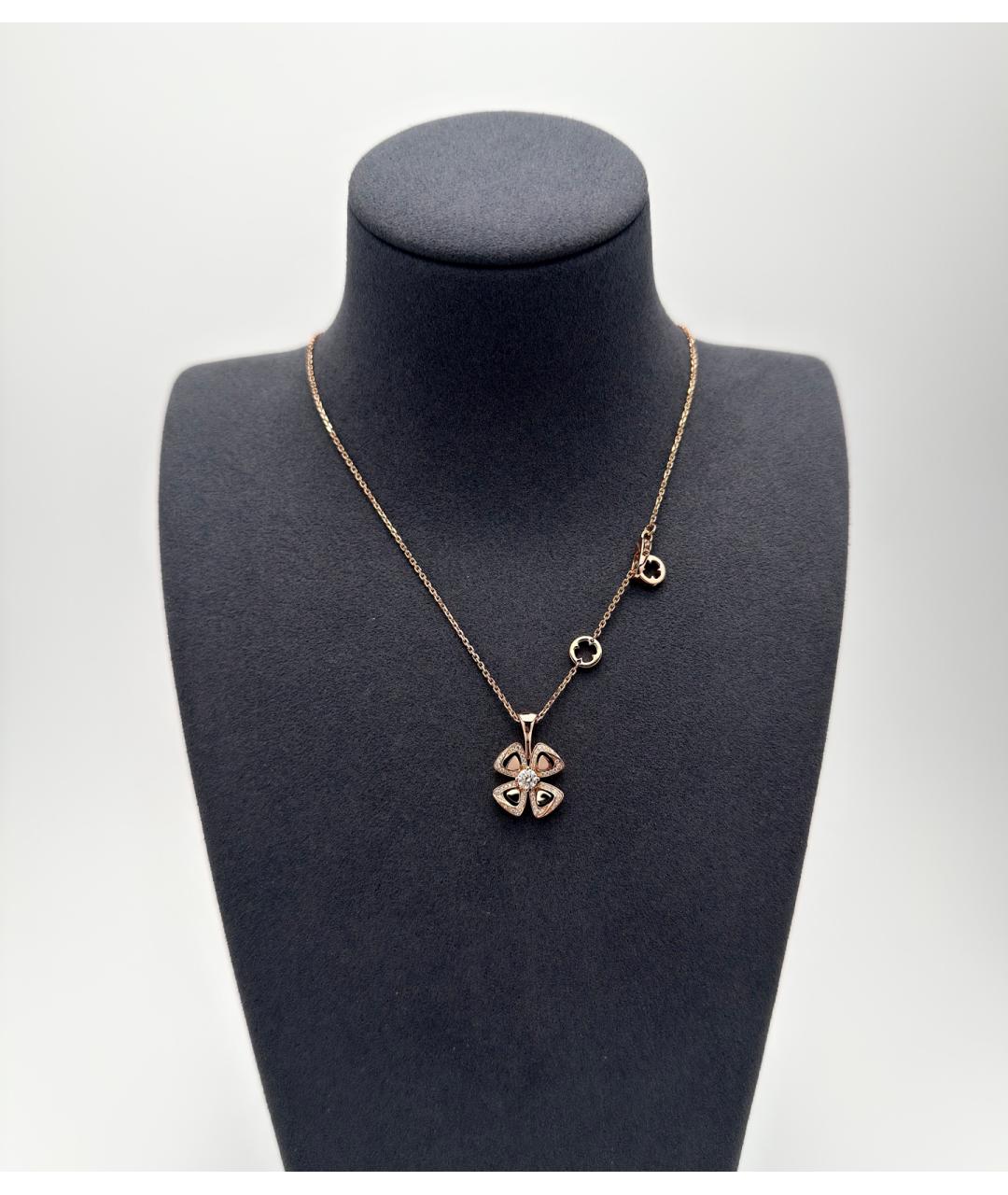 BVLGARI Золотое колье из розового золота, фото 3