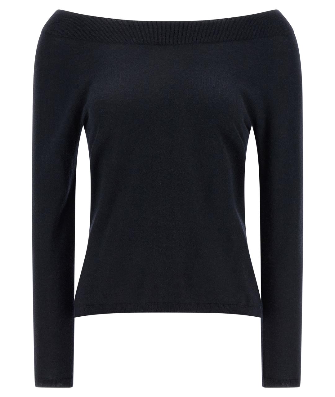 MAX MARA Синий кашемировый джемпер / свитер, фото 2