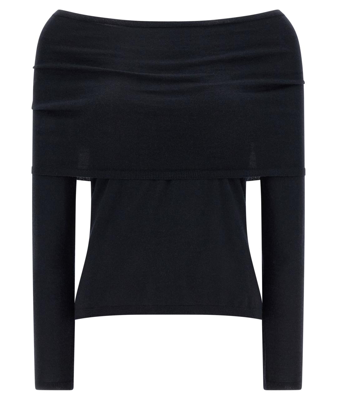 MAX MARA Синий кашемировый джемпер / свитер, фото 1