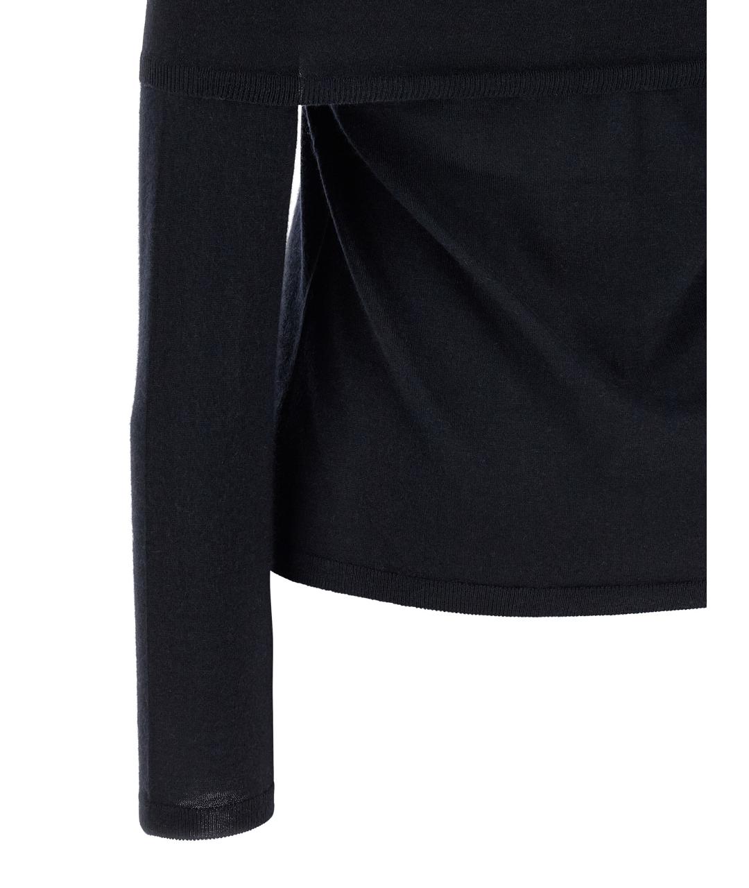 MAX MARA Синий кашемировый джемпер / свитер, фото 5