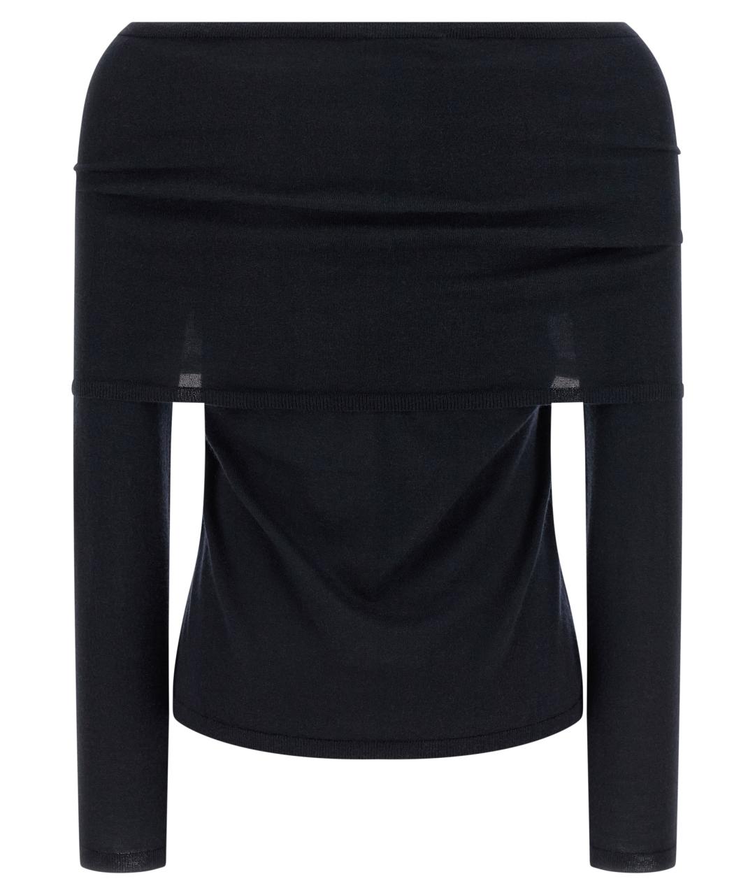 MAX MARA Синий кашемировый джемпер / свитер, фото 3