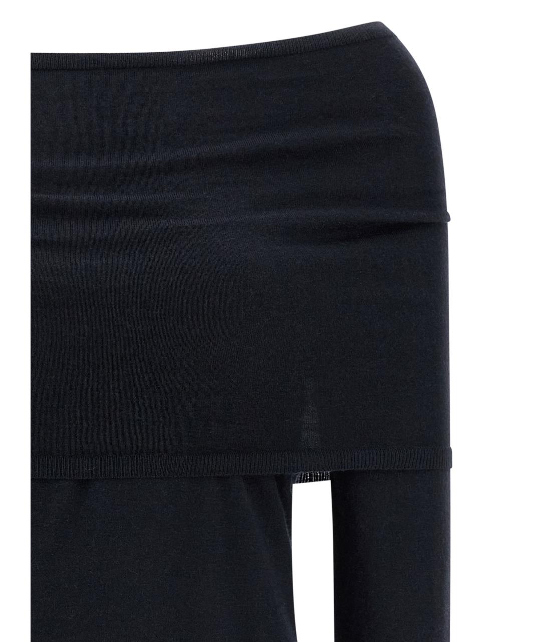 MAX MARA Синий кашемировый джемпер / свитер, фото 4