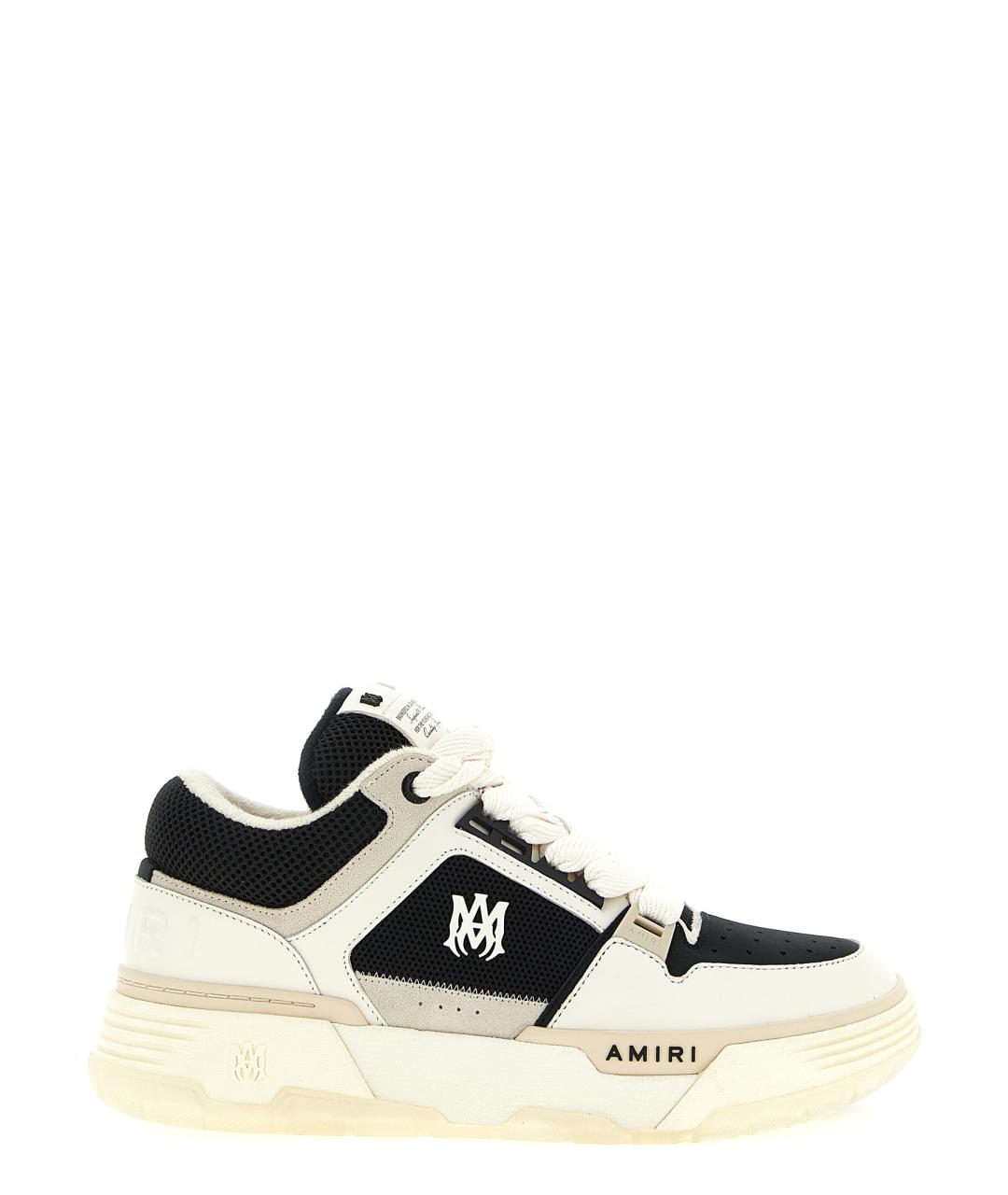 AMIRI Мульти кожаные низкие кроссовки / кеды, фото 1