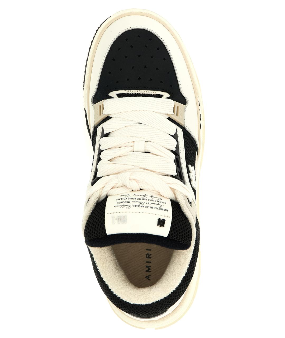 AMIRI Мульти кожаные низкие кроссовки / кеды, фото 4