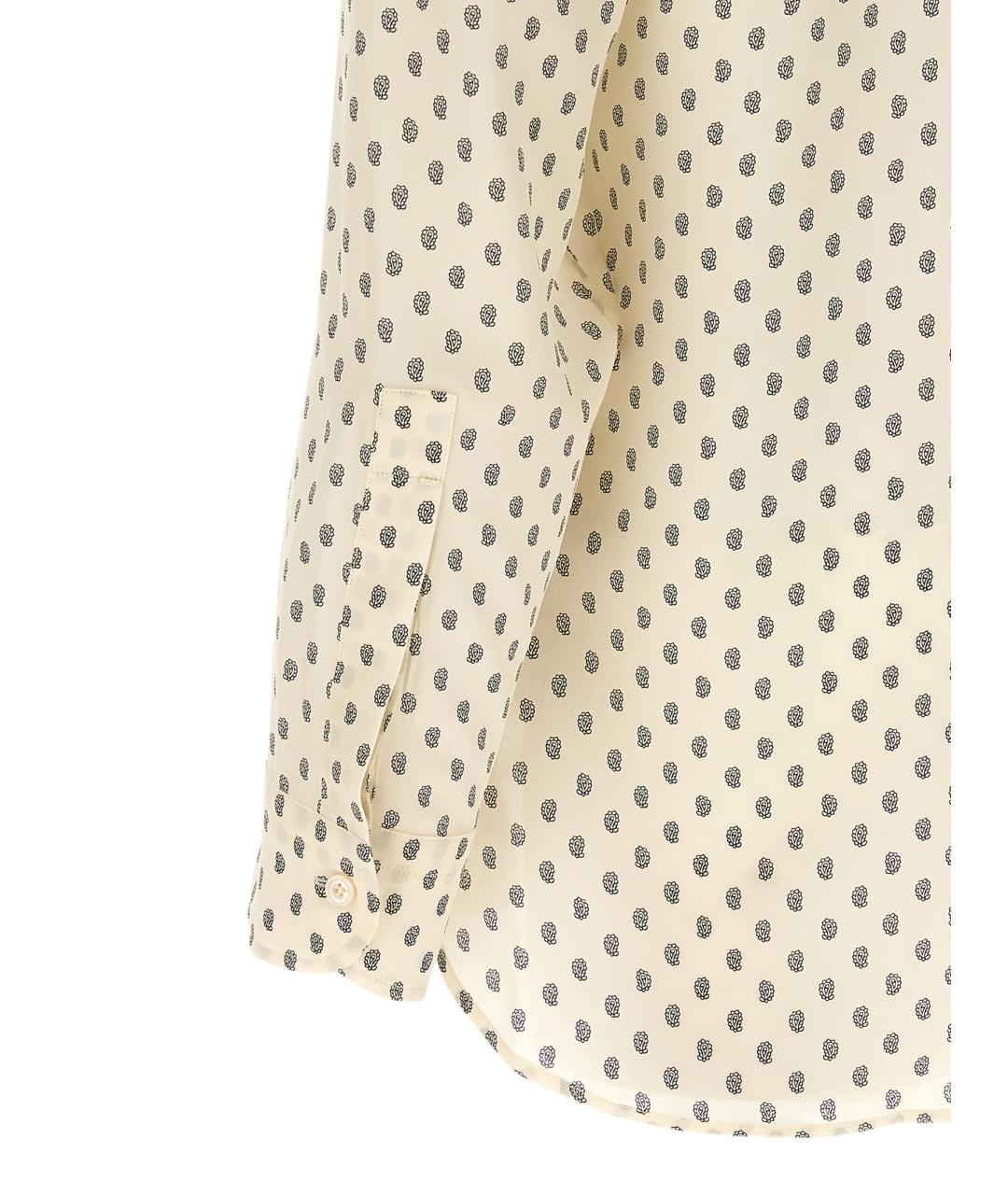 TOM FORD Бежевая шелковая кэжуал рубашка, фото 4