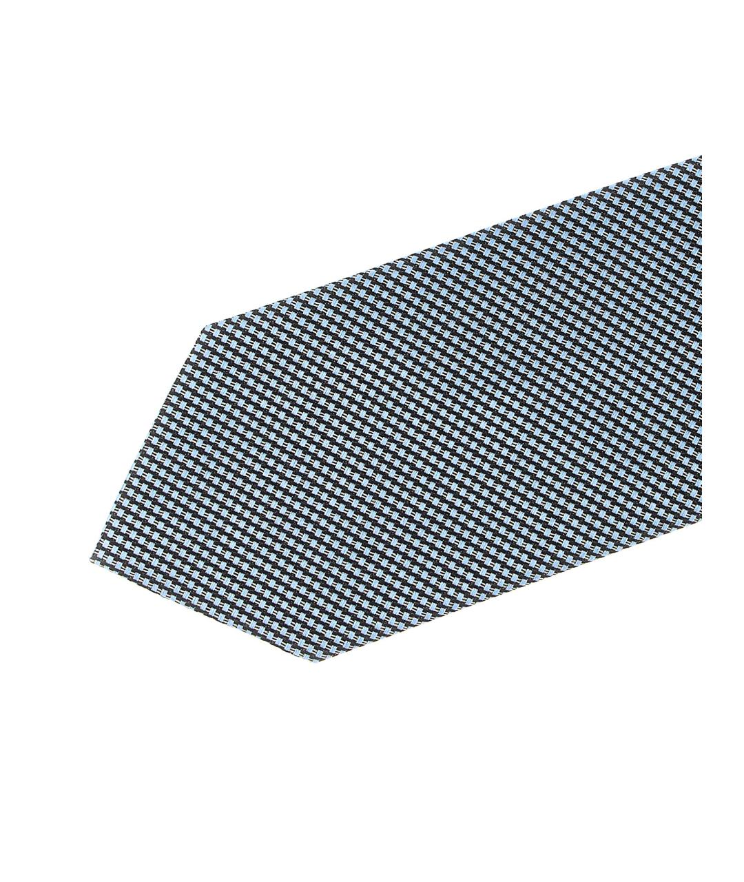 TOM FORD Голубой шелковый галстук, фото 3